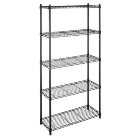 Organize the storage locker (possibly with shelves?)