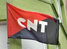 Fundación del sindicato anarquista Confederación Nacional de Trabajadores