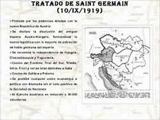 Tratado de Saint-Germain con Austria