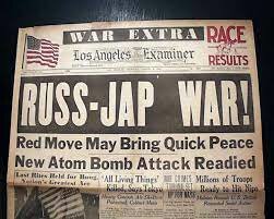 Russia Declares War on Japan