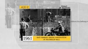 Construction of Berlin Wall begins