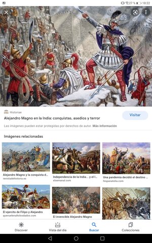 Alejandro Magno llega a la India