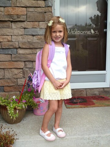 First day of Kindergarden