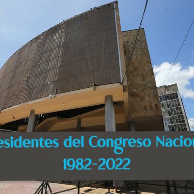 Timeline: Presidentes del  Congreso  Nacional 1982-2022