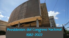 Timeline: Presidentes del  Congreso  Nacional 1982-2022