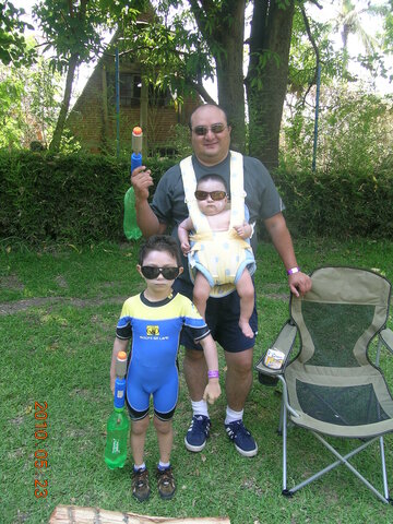 Campamento con mi familia