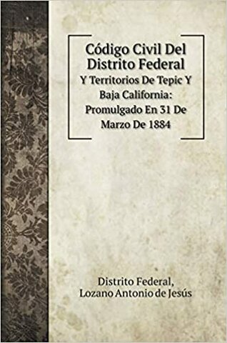 Código de 1884 (Agustín Verdugo)