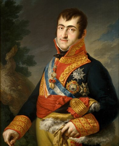 vuelta de Fernando VII al trono de España
