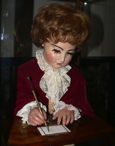 Robot que podia pintar y dibujar.