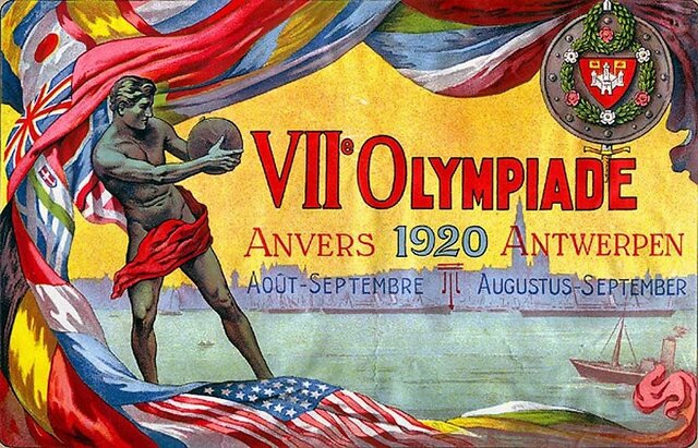 Fue estrenada la bandera olímpica