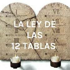"Ley de las XII Tablas"