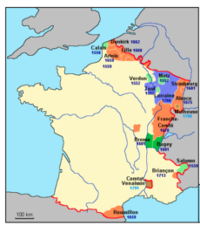 Louis attempts to expand France.