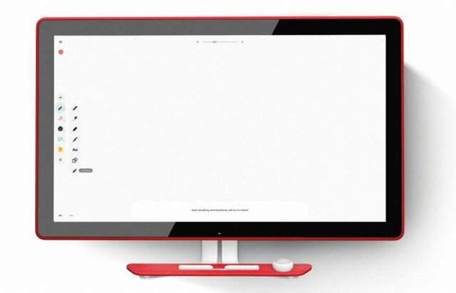 Primera pissarra digital