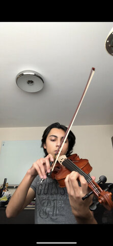 Tomé clases de violín