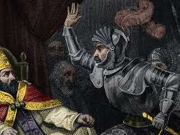Philip IV has a quarrel with pope