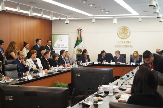 Comisiones Unidas de Puntos Constitucionales y Estudios Legislativos de septiembre de 2007