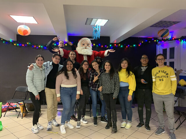 Posadas con mis amigos de la secundaria