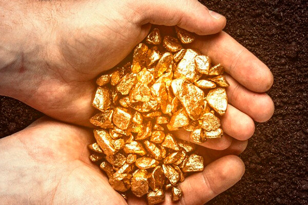 Declinación en la producción de oro