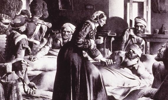 Cuidados Post-operatorios en la guerra de Crimea