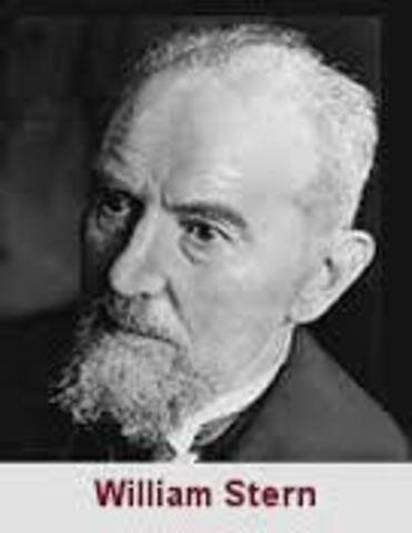 William stern (1871-1938)