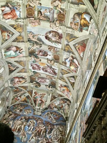 Sistine Chapel Ceiling Completed