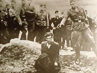 Mobile killing squads were sent into Russia as Hitler invaded