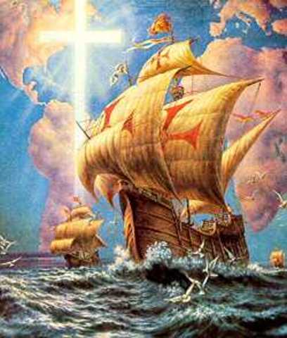 Caravels are built for the first time