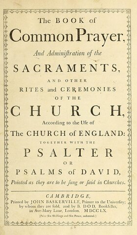 English Book of Common Prayer