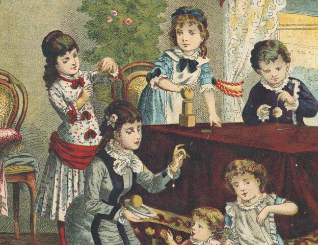 Froebel aplica o sistema educacional de Pestalozzi