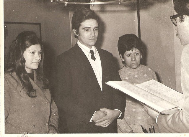 My parents got married.