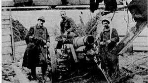 La guerra de movimientos en 1914