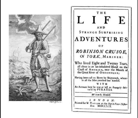 D. Defoe: Robinson Crusoe