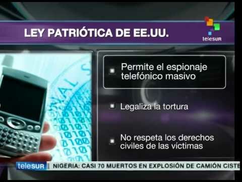 EXPIDEN LA LEY PATRIOTA EN ESTADOS UNIDOS