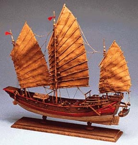 Asian ship enters the Atlantic Ocean