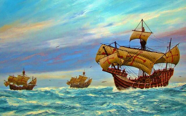 Colombo partì per le Indie