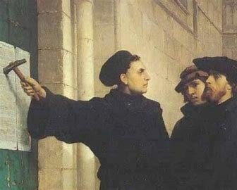Lutero adopera le sue idee sulla ciesa cattolica