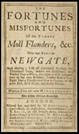 D. Defoe: Moll Flanders