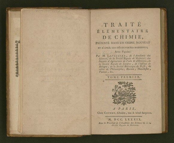 Primer libro de texto de la química moderna