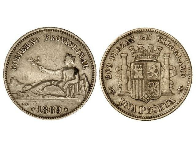 La peseta, unidad monetaria española