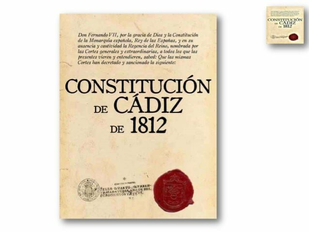 Constitución de Cádiz