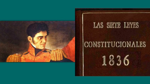 Las 7 Leyes Constitucionales de 1836
