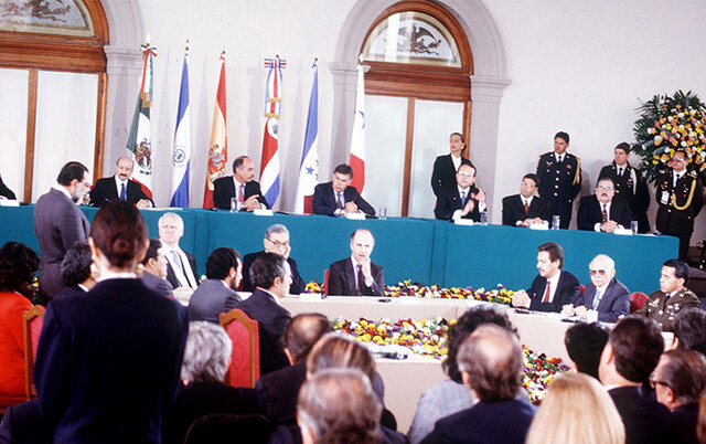 Los Acuerdos de Paz de Chapultepec