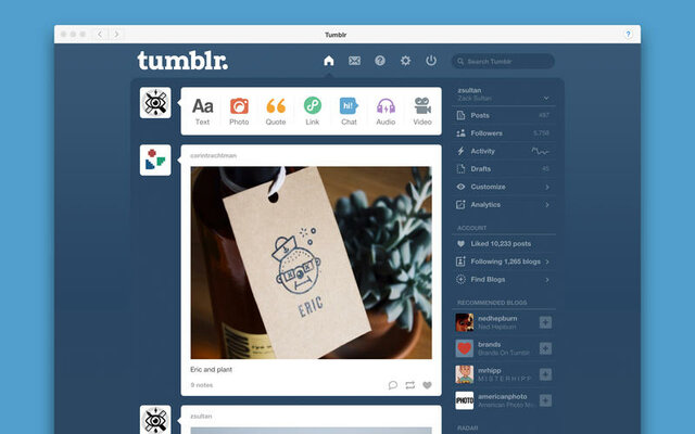 Tumblr and Microblogging