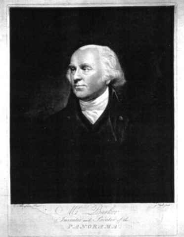 First Panorama opens, the forerunner of the movie house invented by Robert Barker