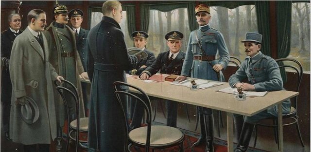 Alemania firma el armisticio