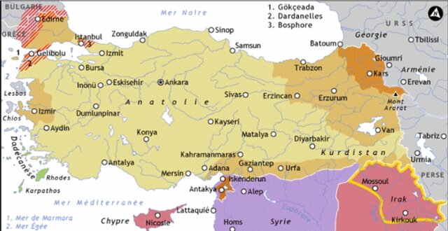 Tratado de Sévres con Turquía