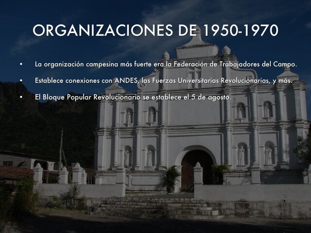 ORGANIZACIONES VINCULADAS CON LA IGLESIA