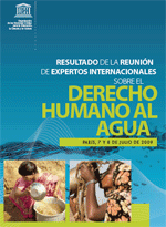 Primera Relatora Especial sobre el derecho humano al agua potable y el saneamiento.