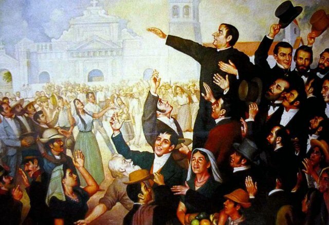 1821 - Independencia de El Salvador