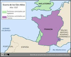 Inicio de la guerra de los 100 años
